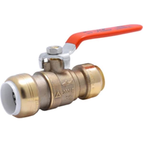 Cash Acme 25550LFA Shark Bite Ball Valve 0.75 in. Ips x 0.75 in. CTS Rt Bag 25550LFA - main